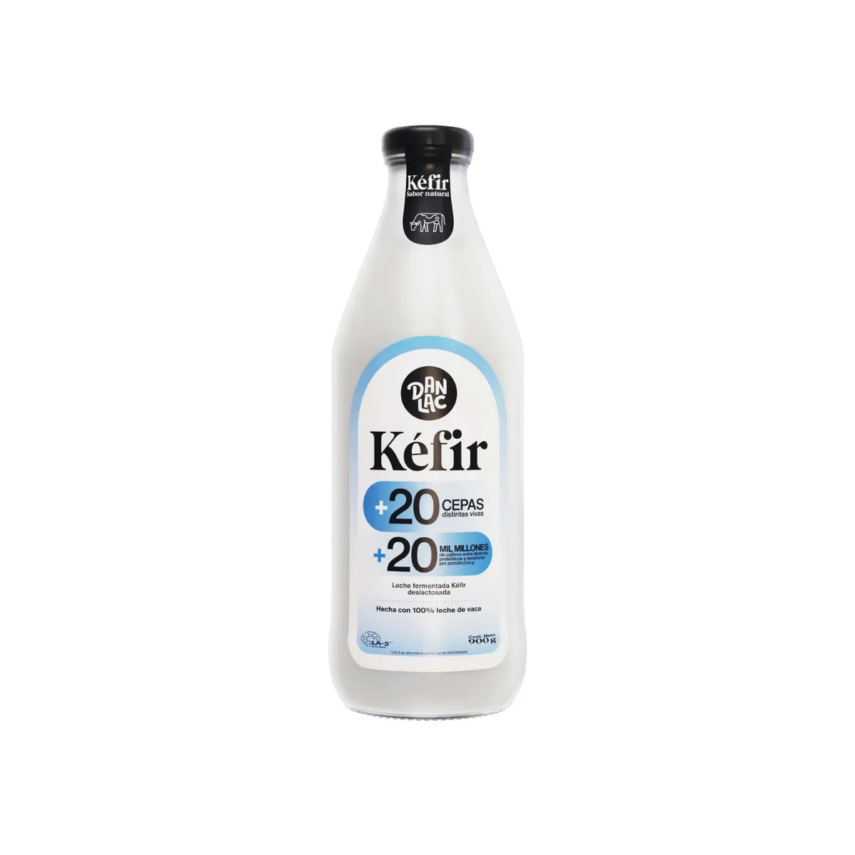 DANLAC - Yogurt Kefir Danlac Natural Botella 900 g