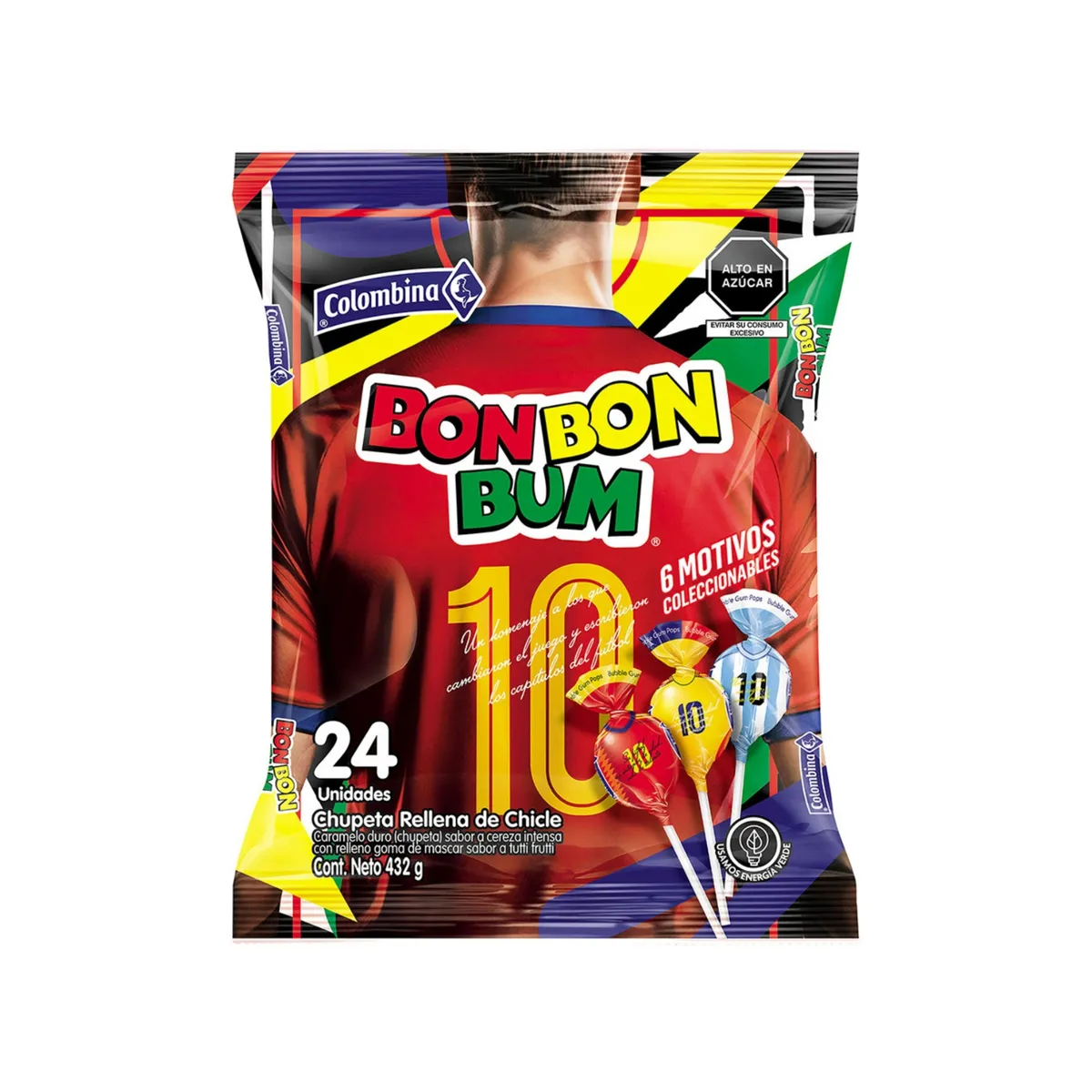 BON BON BUM - Chupete Bon Bon Bum Bolsa 24 Und