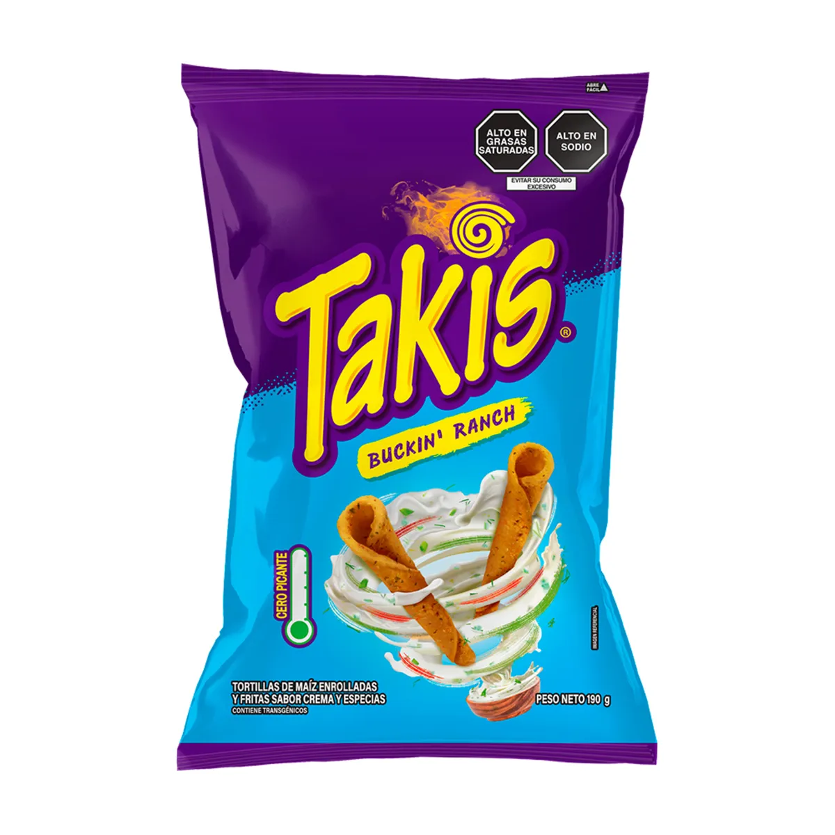 TAKIS - Takis Buckin Ranch Bolsa 190 g
