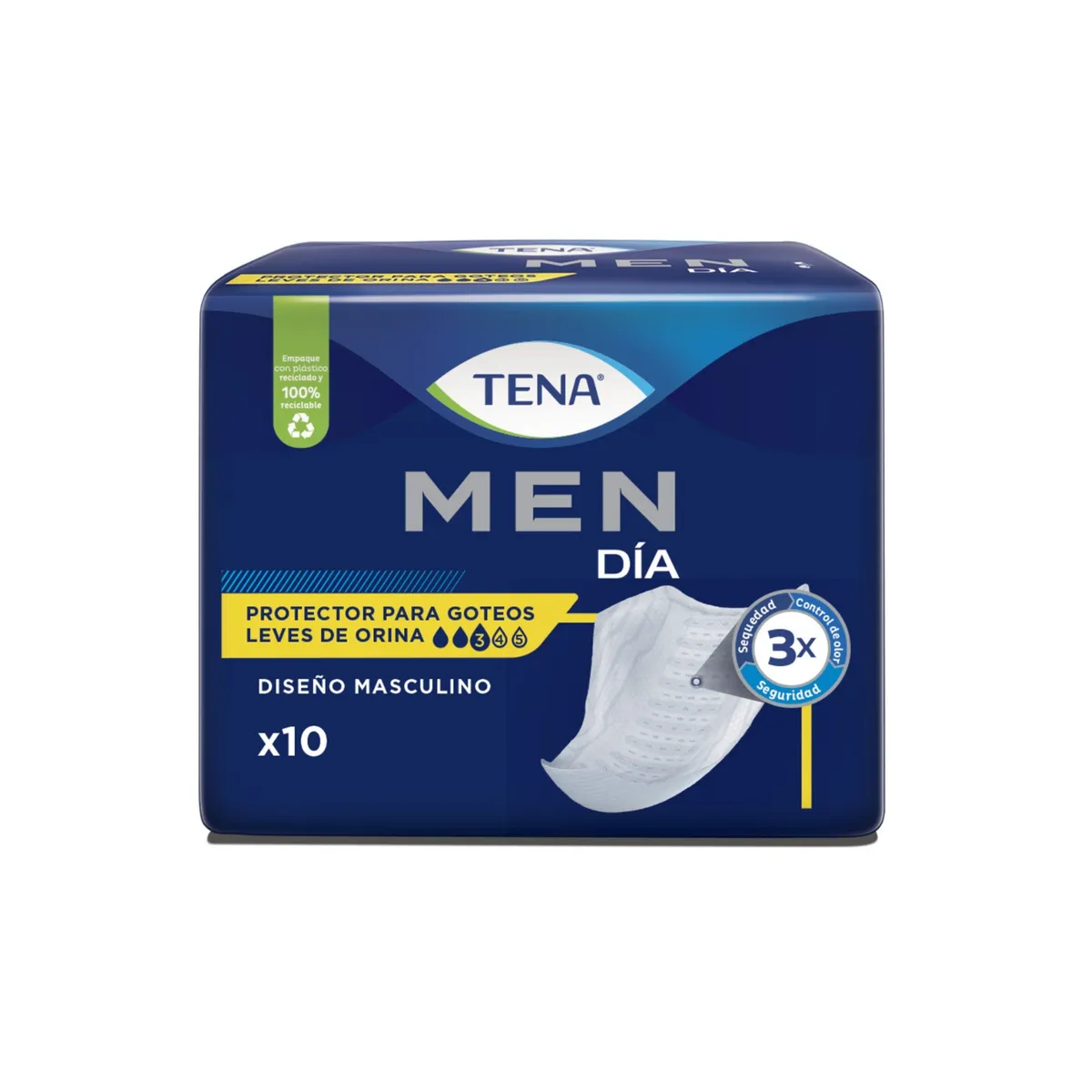 TENA - Protector Tena Men Día Empaque 10 Und