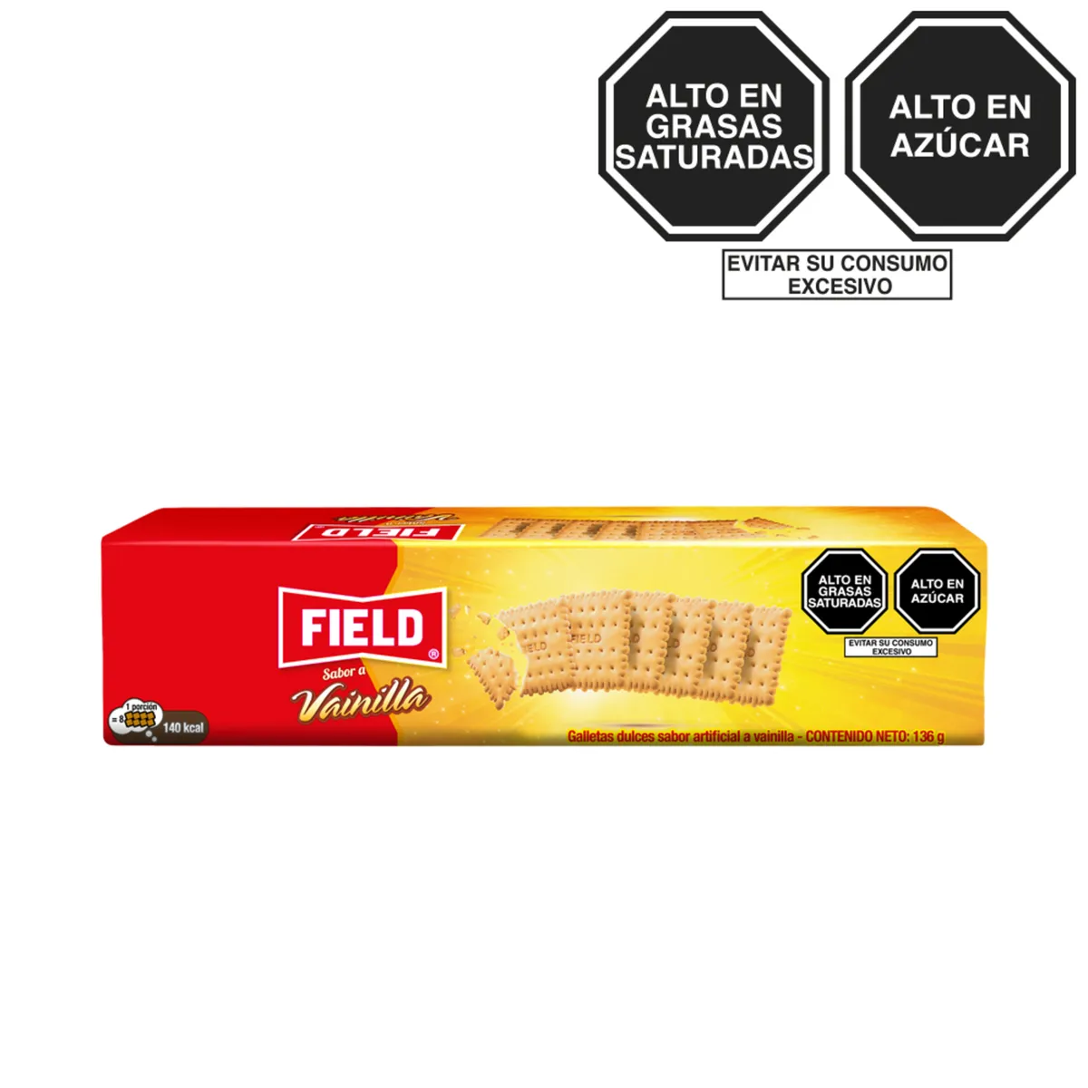 FIELD - Galleta Field Vainilla Familiar Caja 136 g