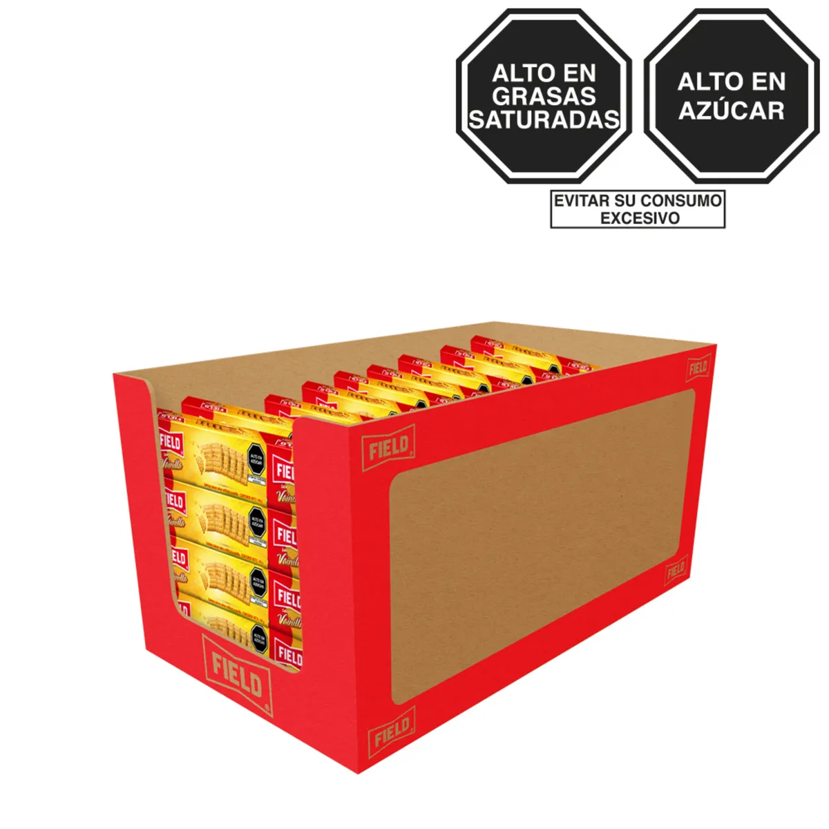 FIELD - Galleta Field Vainilla Familiar Caja 136 g