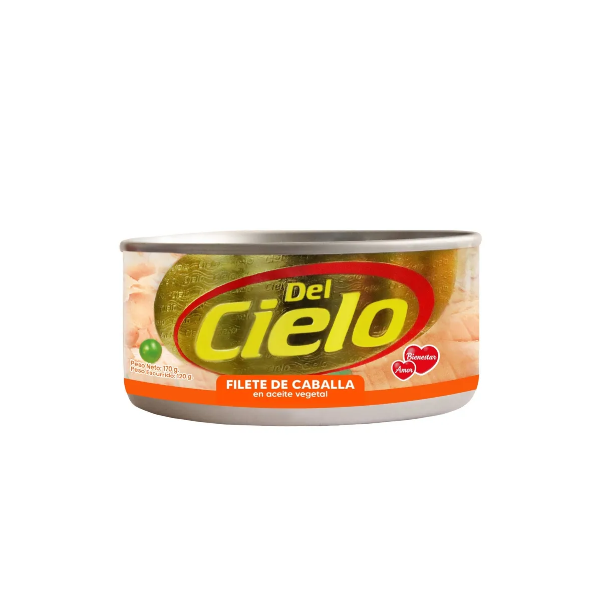 DEL CIELO - Filete de Caballa en Aceite Vegetal Del Cielo Lata 170 g