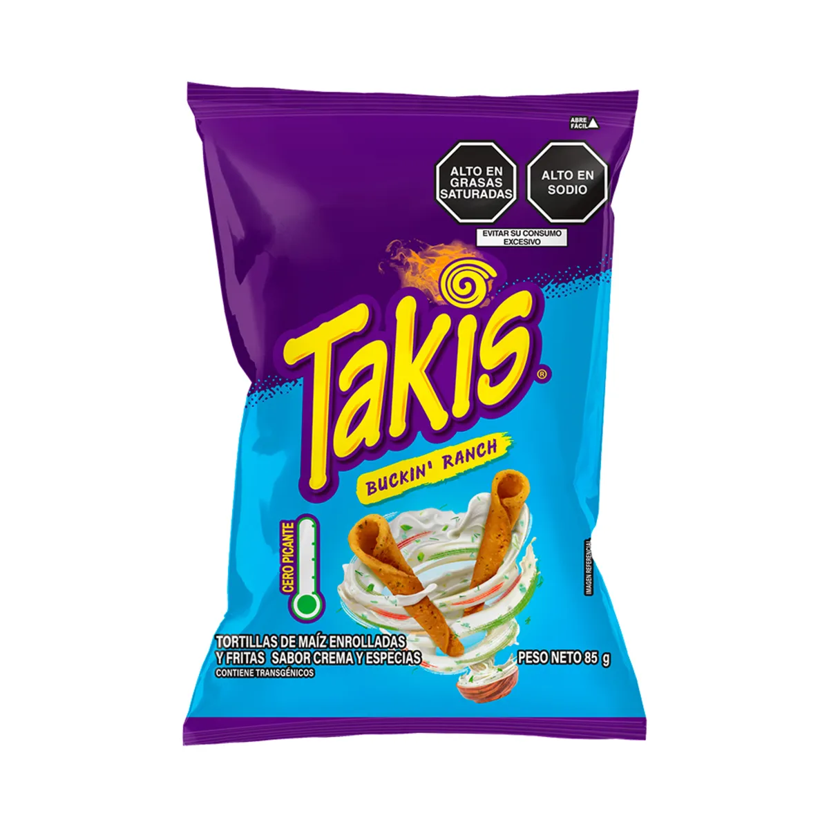 TAKIS - Snack Takis Buckin Ranch Bolsa 85 g