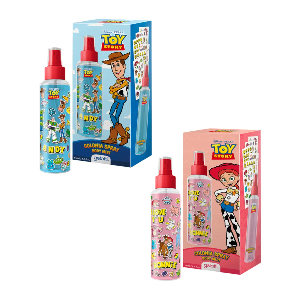 GELATTI - Colonia Gelatti Toy Story Mix Botella 140 mL