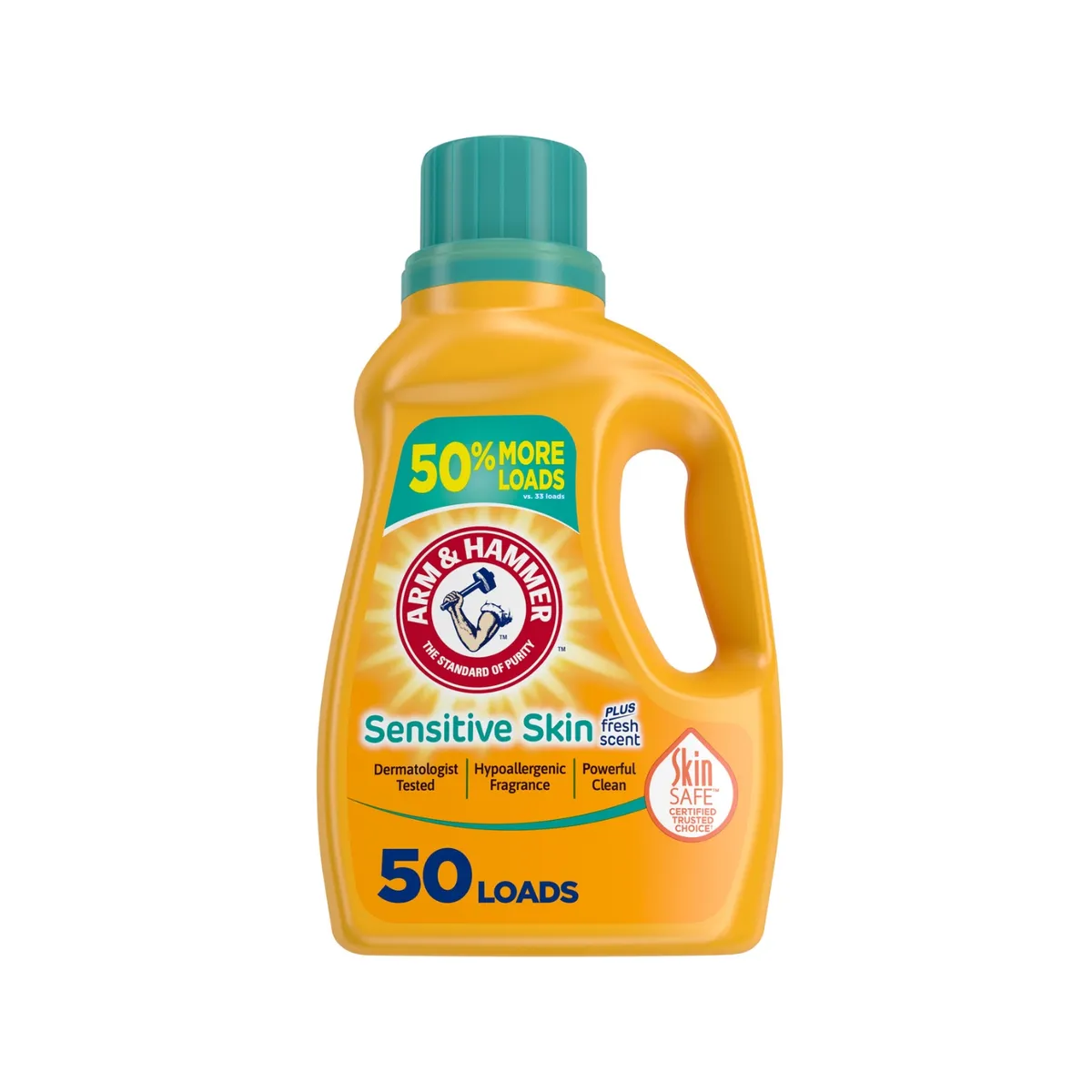 ARM AND HAMMER - Detergente Líquido Arm & Hammer Sensitive Skin Botella 1.48 L
