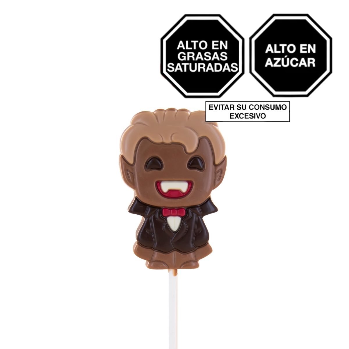 BELFINE - Paleta de Chocolate Belfine (Vampiro o Calabaza) Empaque 25 g