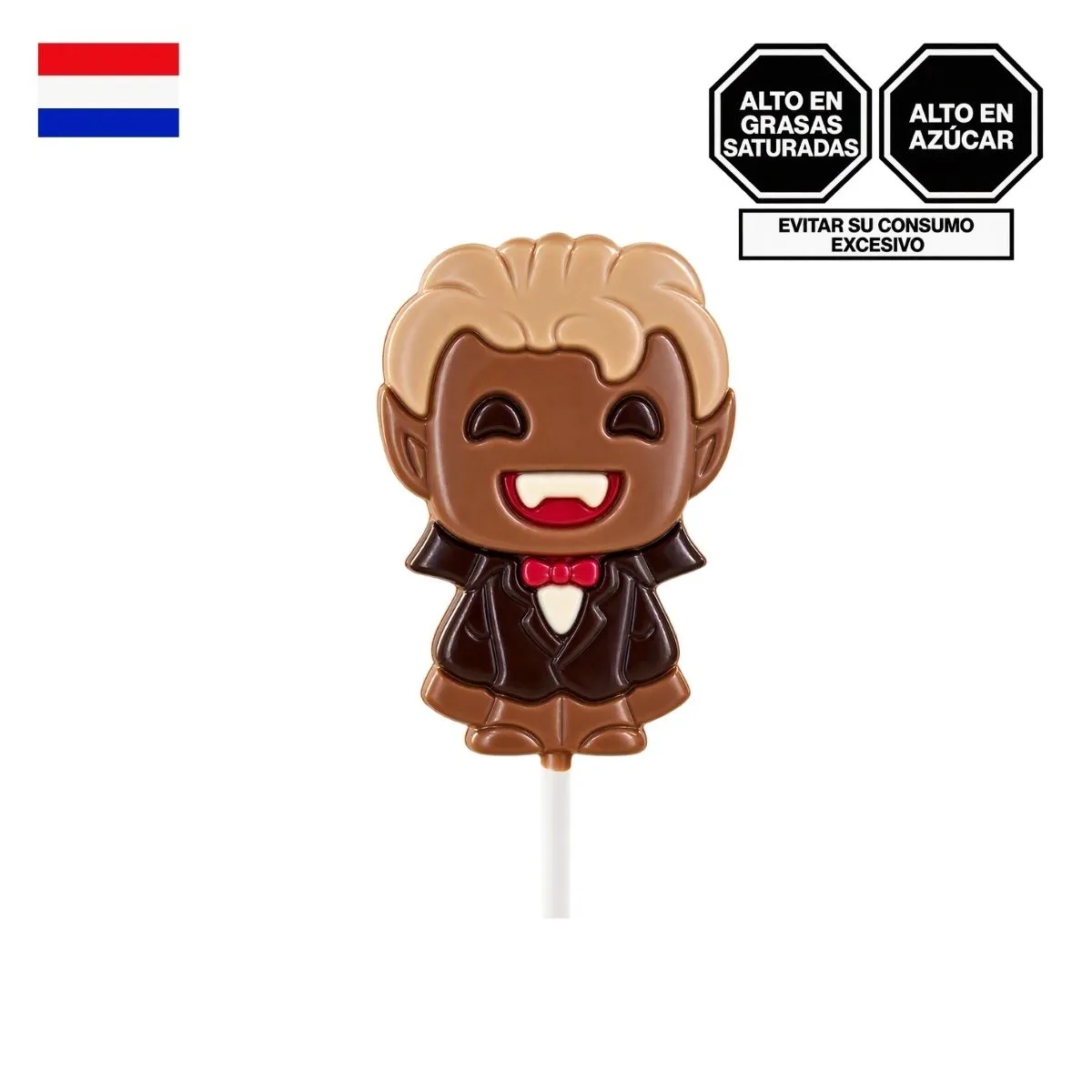 BELFINE - Paleta de Chocolate Belfine (Vampiro o Calabaza) Empaque 25 g