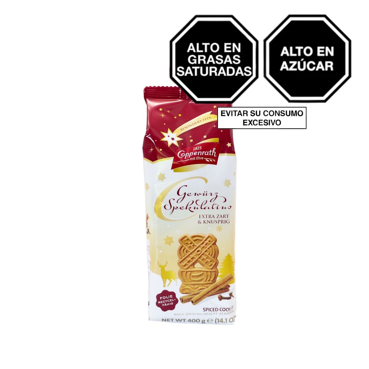 COPPENRATH - Galleta Coppenrath Original Empaque 400 g