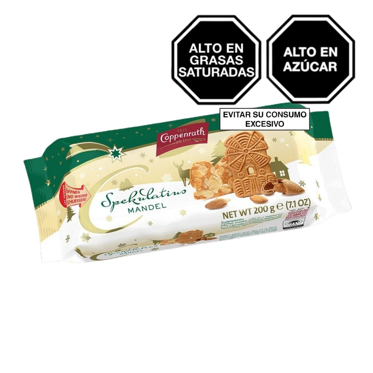 COPPENRATH - Galleta Coppenrath Mandel Almendras Empaque 200 g