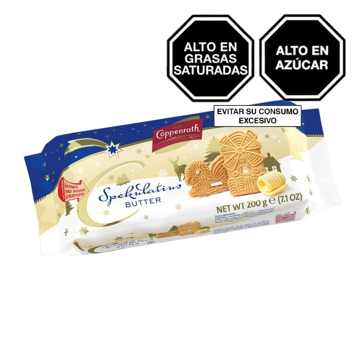 COPPENRATH - Galleta Coppenrath Mantequilla Empaque 200 g