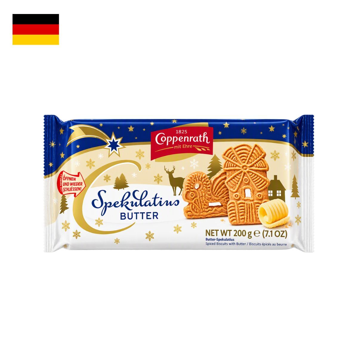 COPPENRATH - Galleta Coppenrath Mantequilla Empaque 200 g