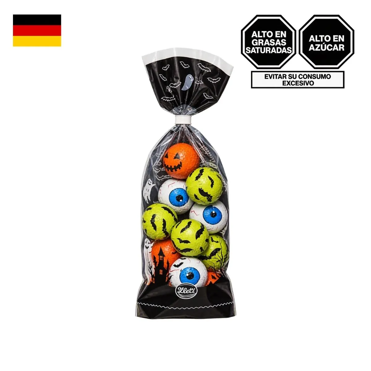 KLETT - Chocolate con Leche Klett Halloween Empaque 125 g