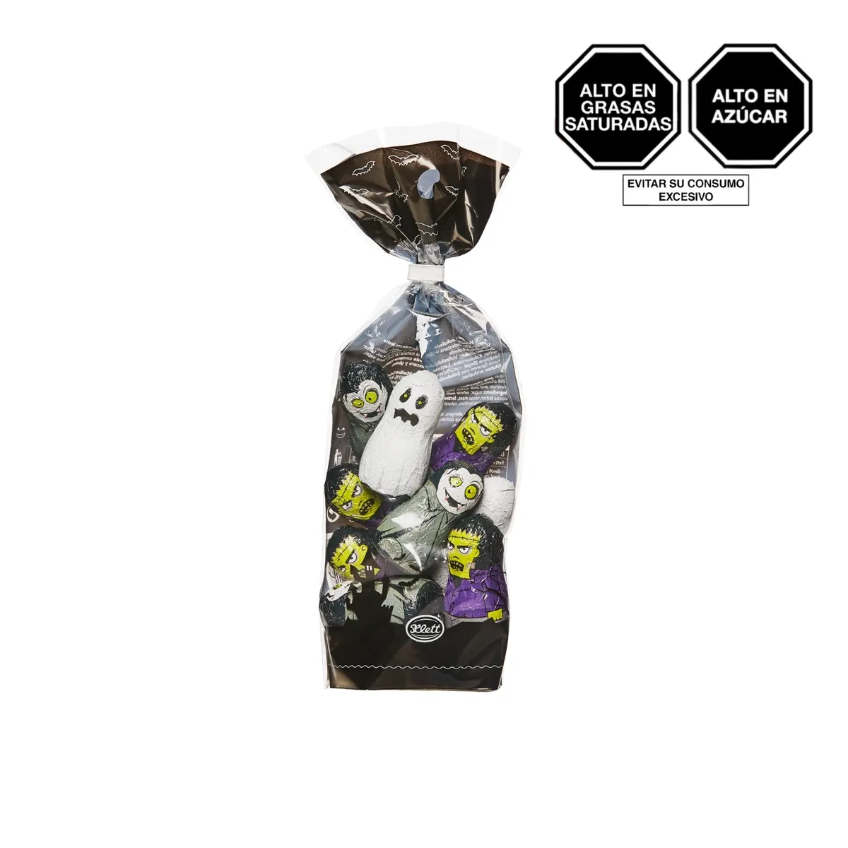 KLETT - Chocolate con Leche Klett Halloween Empaque 150 g