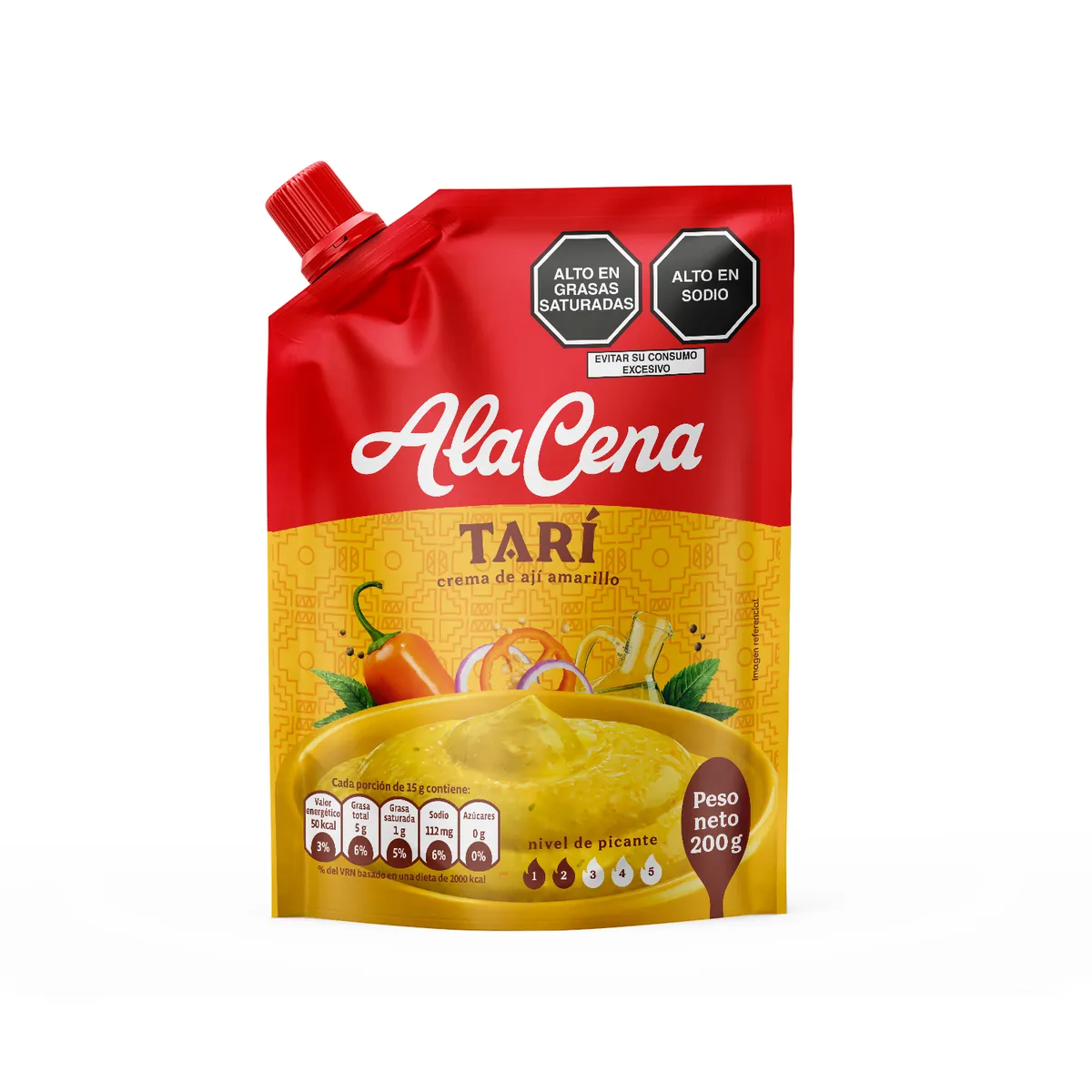 ALACENA - Crema Ají Tarí Alacena Doypack 200 g