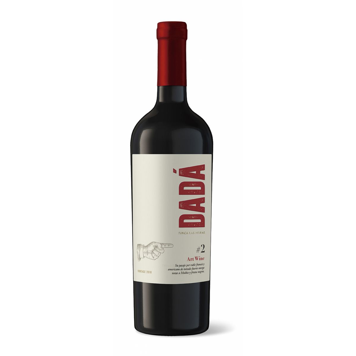 LAS MORAS - Vino Tinto Las Moras Dada N.º 2 Botella 750 mL