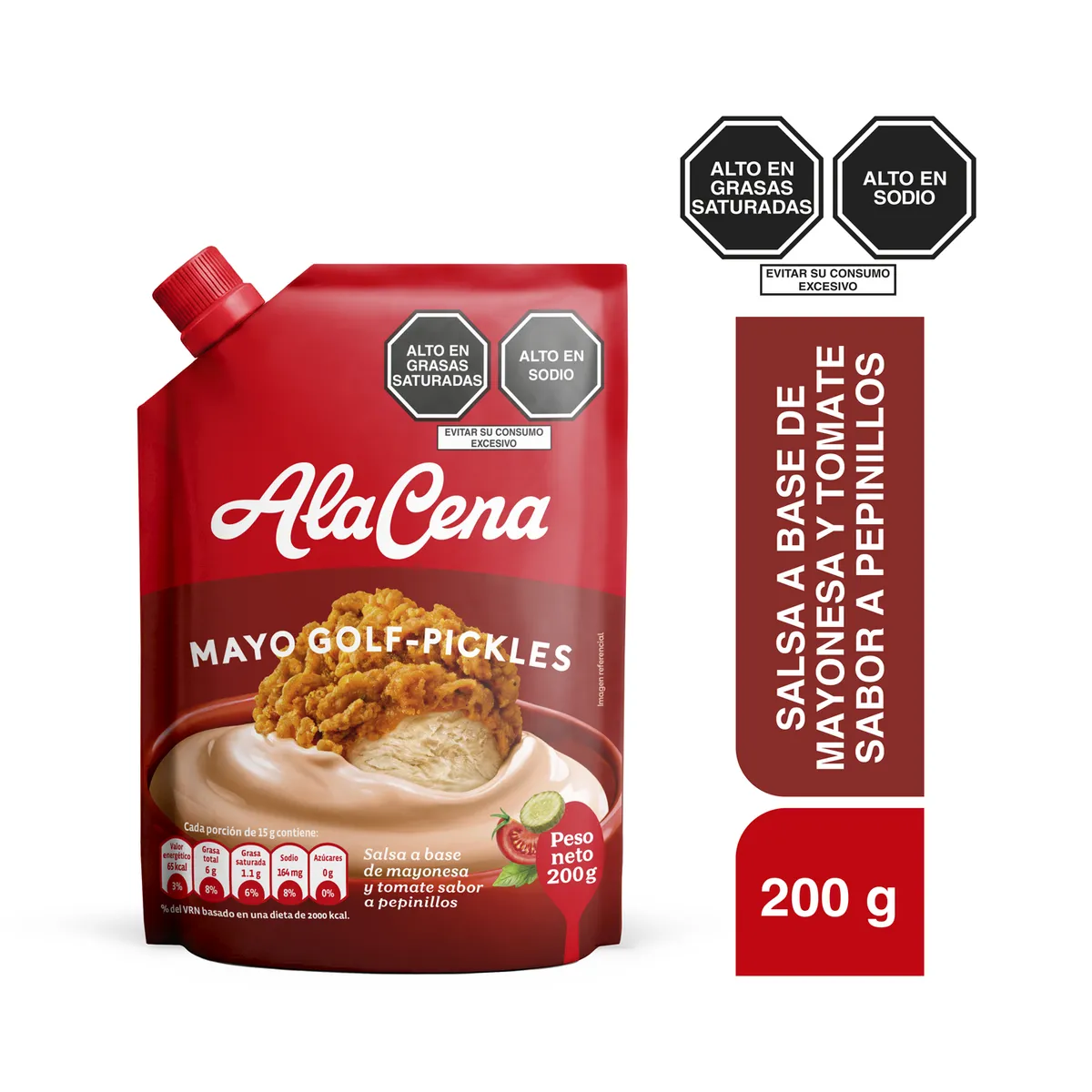 ALACENA - Mayo Golf Pickles Alacena Doypack 200 g