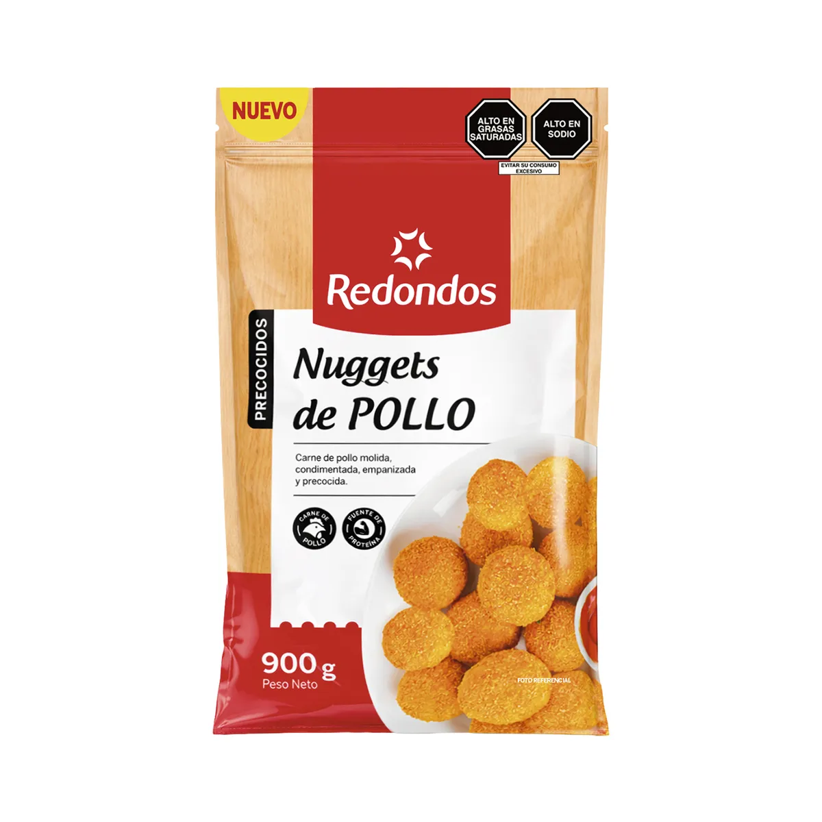REDONDOS - Nuggets Pollo Redondos Bolsa 900 g