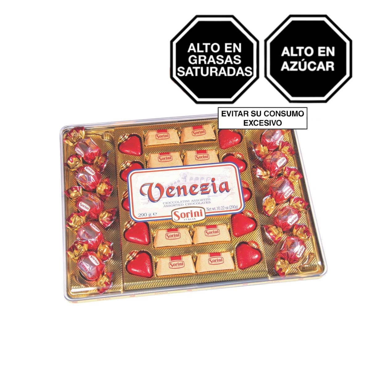 SORINI - Bombones de Chocolate Sorini Venezia Empaque 290 g