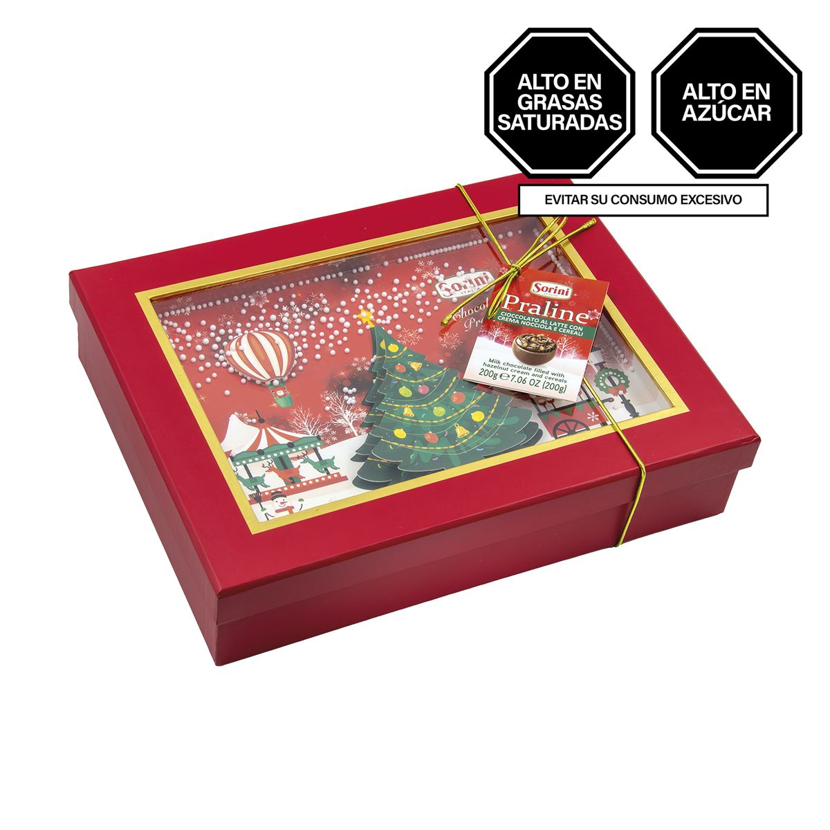 SORINI - Bombones Sorini Christmas Box Caja 250 g