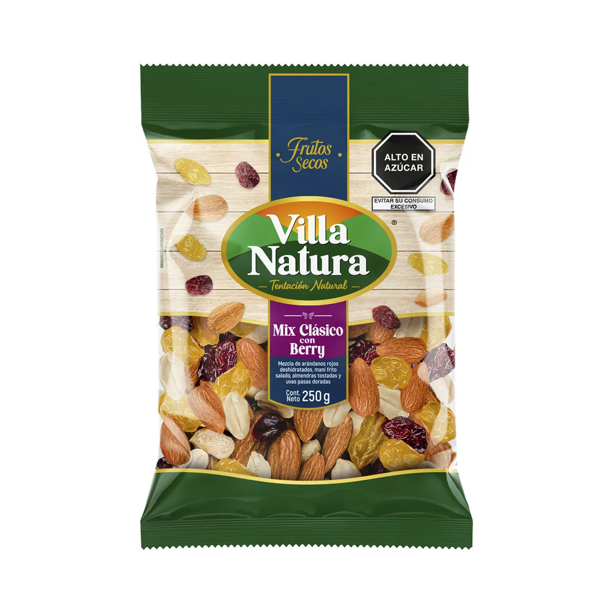 VILLA NATURA - Mix Berries Villa Natura Clásico Bolsa 250 g