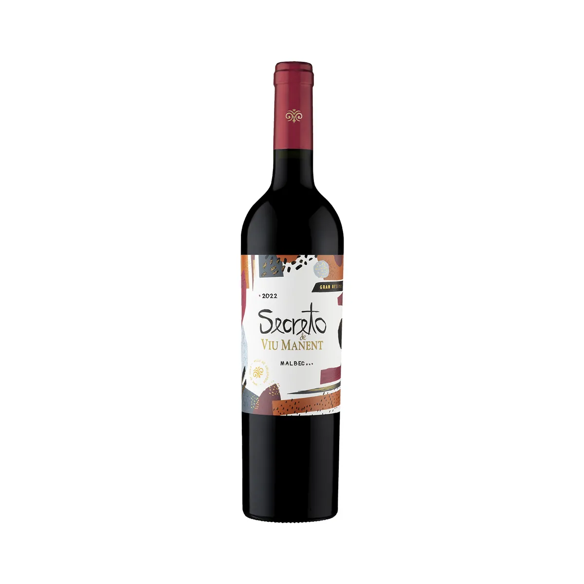 VIU MANENT - Vino Viu Manent Secreto Malbec Botella 750 mL