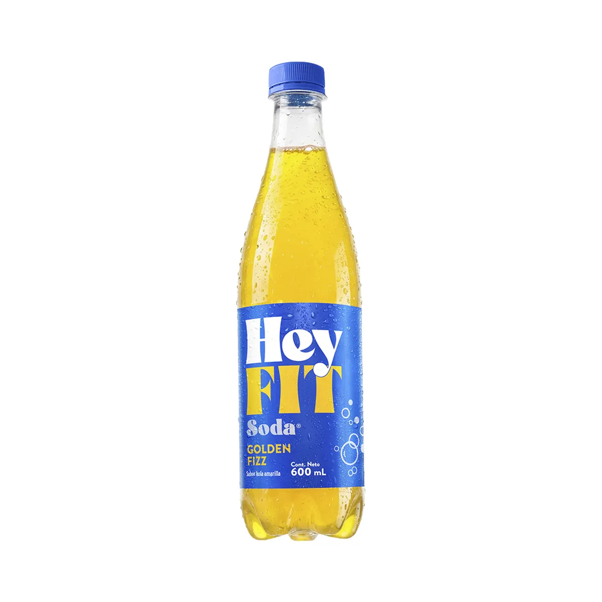 HEY FIT - Bebida Hey Fit Golden Fizz Botella 600 mL