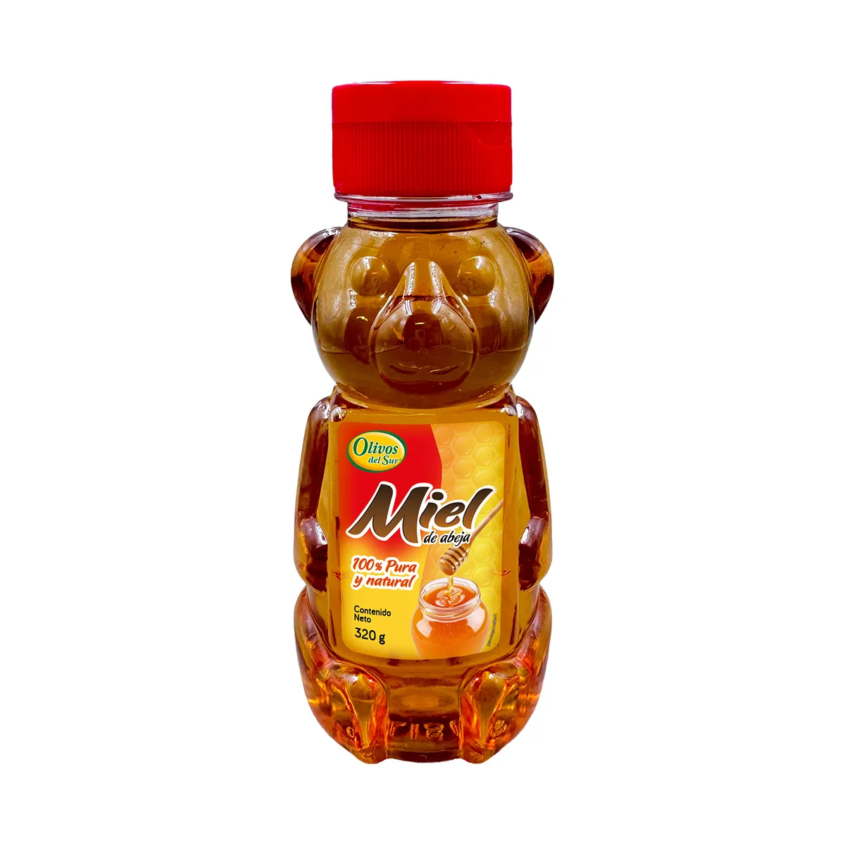 OLIVOS DEL SUR - Miel De Abeja Olivos Del Sur Oso Envase 320 g