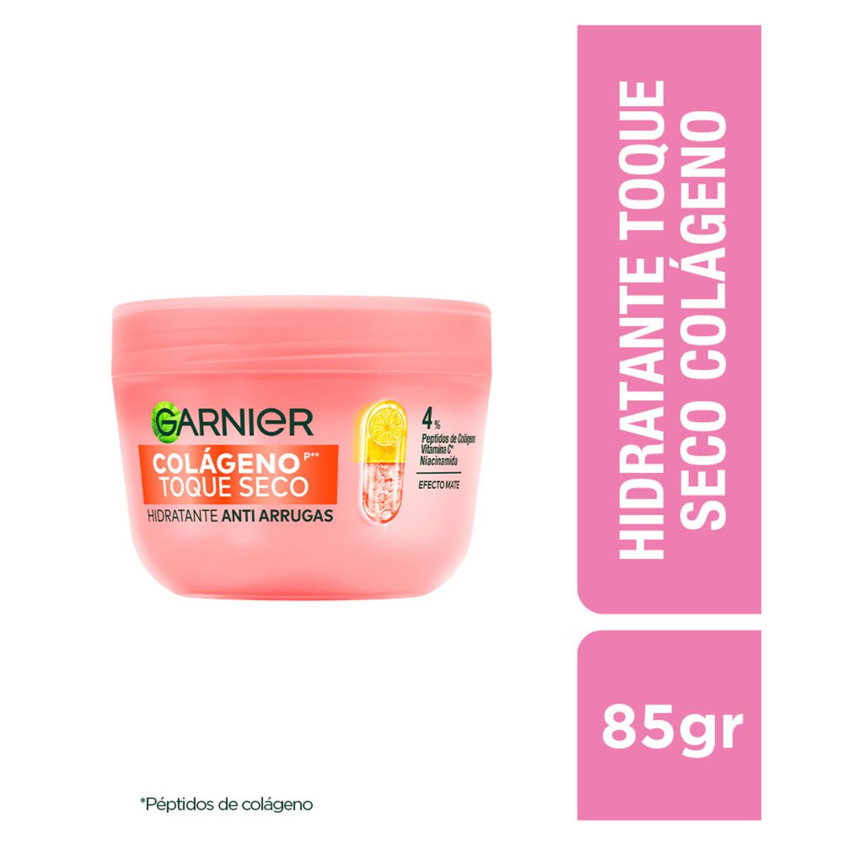 GARNIER - Crema Toque Seco Colageno Garnier Envase 82.5 mL
