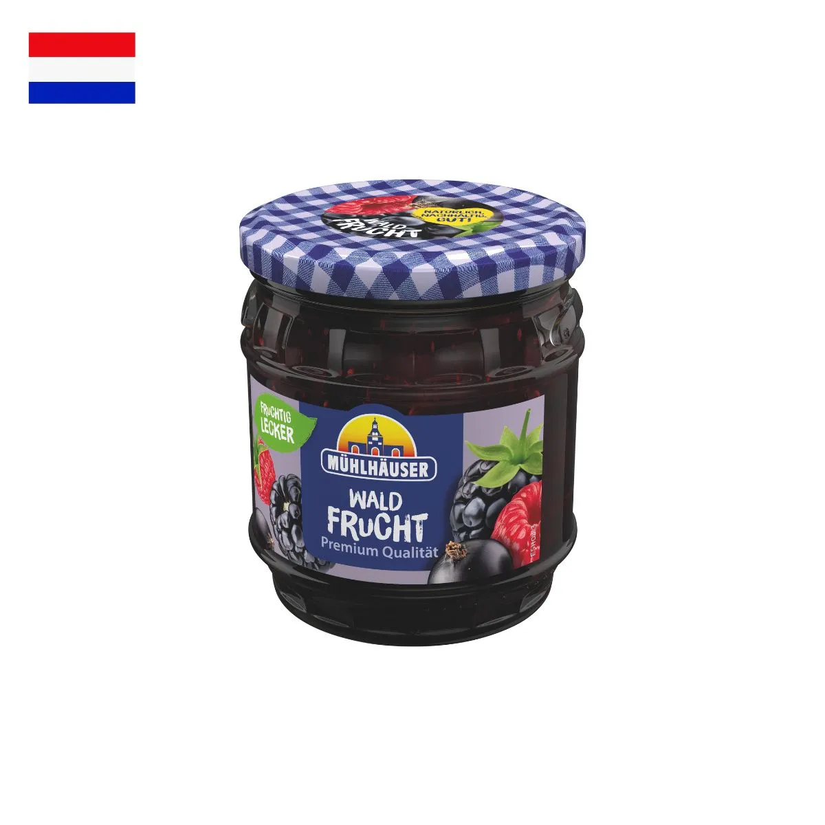 MUHLHAUSER - Mermelada Mühlhäuser Frutos del Bosque Pote 450 g