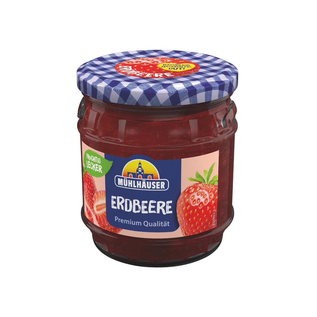 MUHLHAUSER - Mermelada Mühlhäuser Fresa Pote 450 g