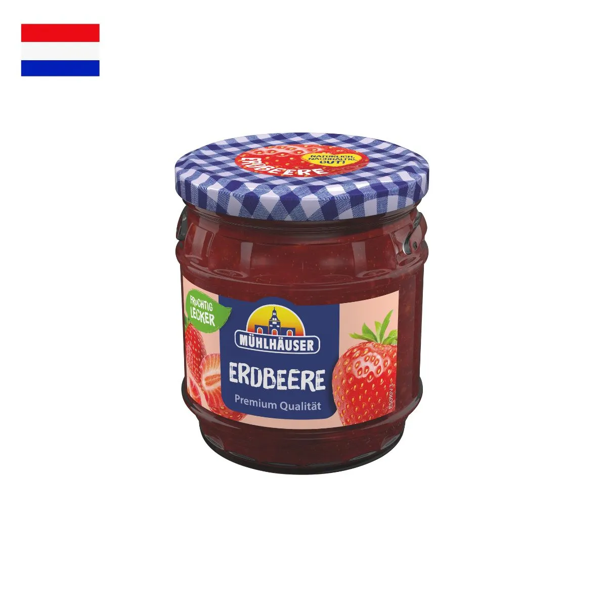 MUHLHAUSER - Mermelada Mühlhäuser Fresa Pote 450 g