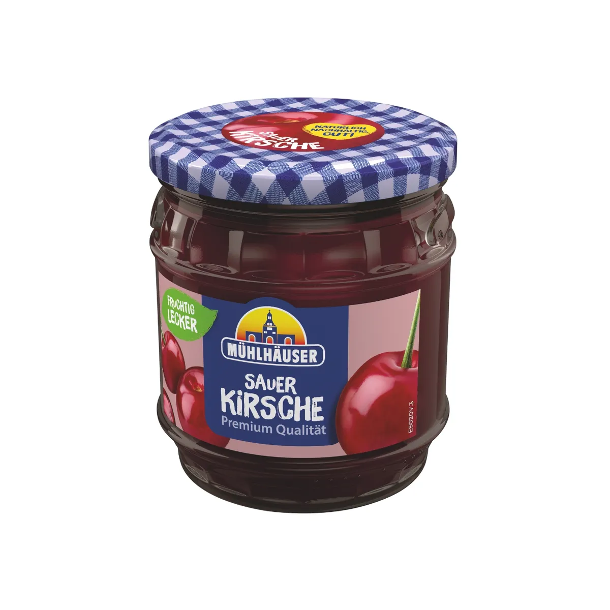 MUHLHAUSER - Mermelada Mühlhäuser Guinda Pote 450 g