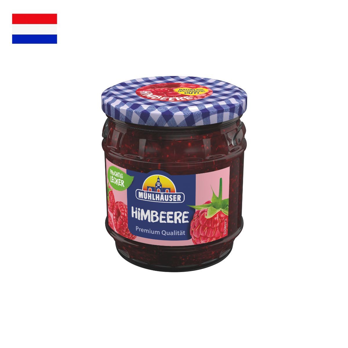 MUHLHAUSER - Mermelada Mühlhäuser Frambuesa Pote 450 g