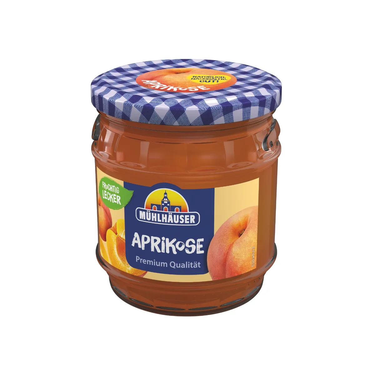 MUHLHAUSER - Mermelada Mühlhäuser Albaricoque Pote 450 g