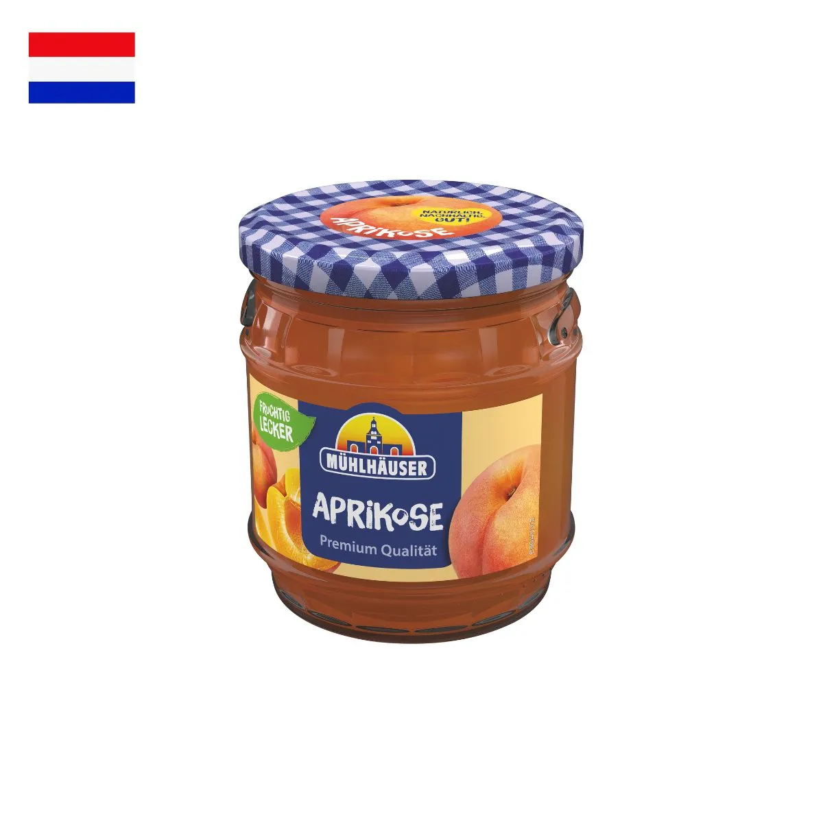 MUHLHAUSER - Mermelada Mühlhäuser Albaricoque Pote 450 g