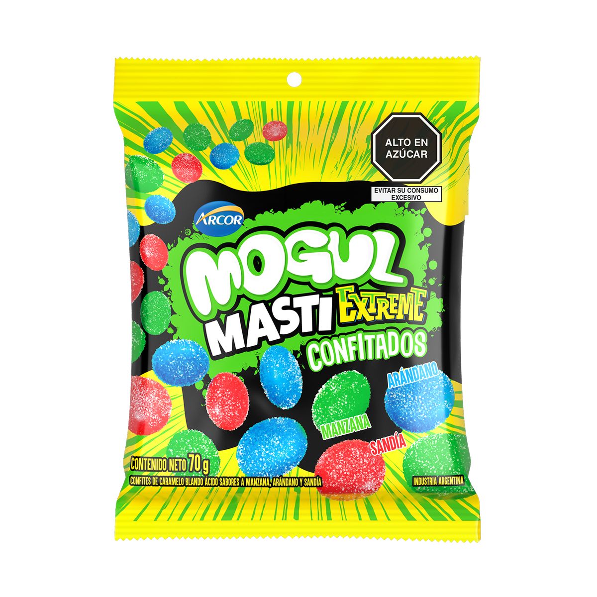 MOGUL - Confitado Mogul Masti Extreme Bolsa 70 g