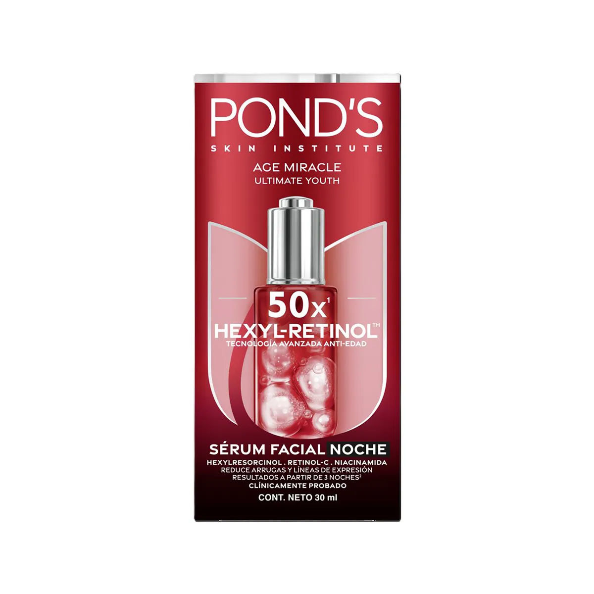 PONDS - Sérum Facial Ponds Age Miracle Noche Envase 30 mL