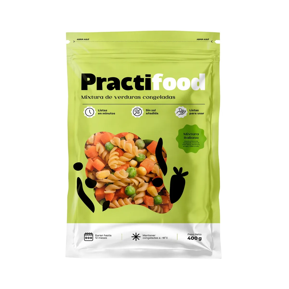 PRACTIFOOD - Mixtura Italiana PractiFood Bolsa 400 g