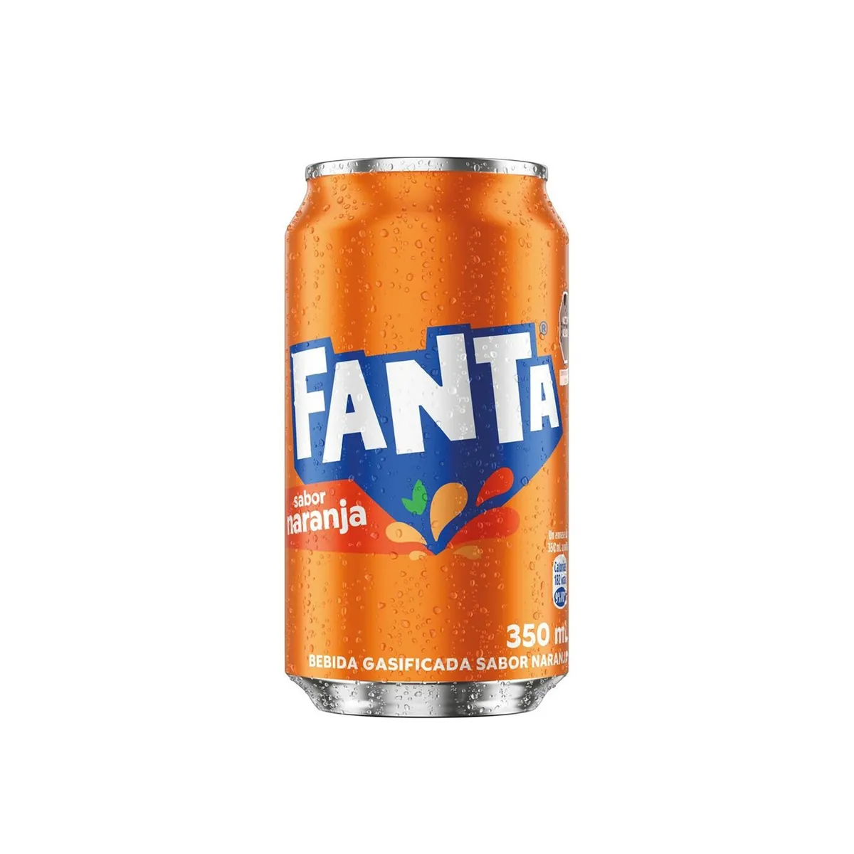 FANTA - Bebida Gaseosa Fanta Naranja Lata 350 mL