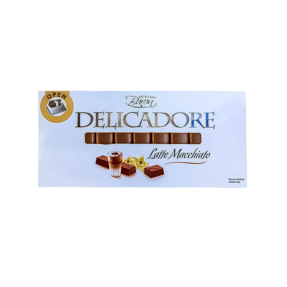  - Chocolate Delicadore Macchiato Empaque 200 g