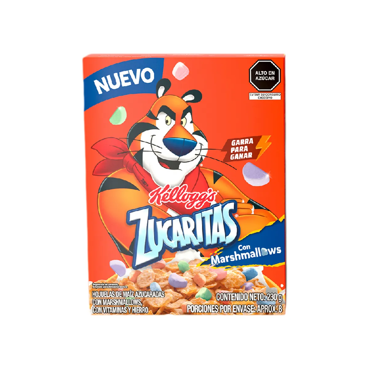 KELLOGGS - Cereal Zucaritas Malvaviscos Caja 230 g