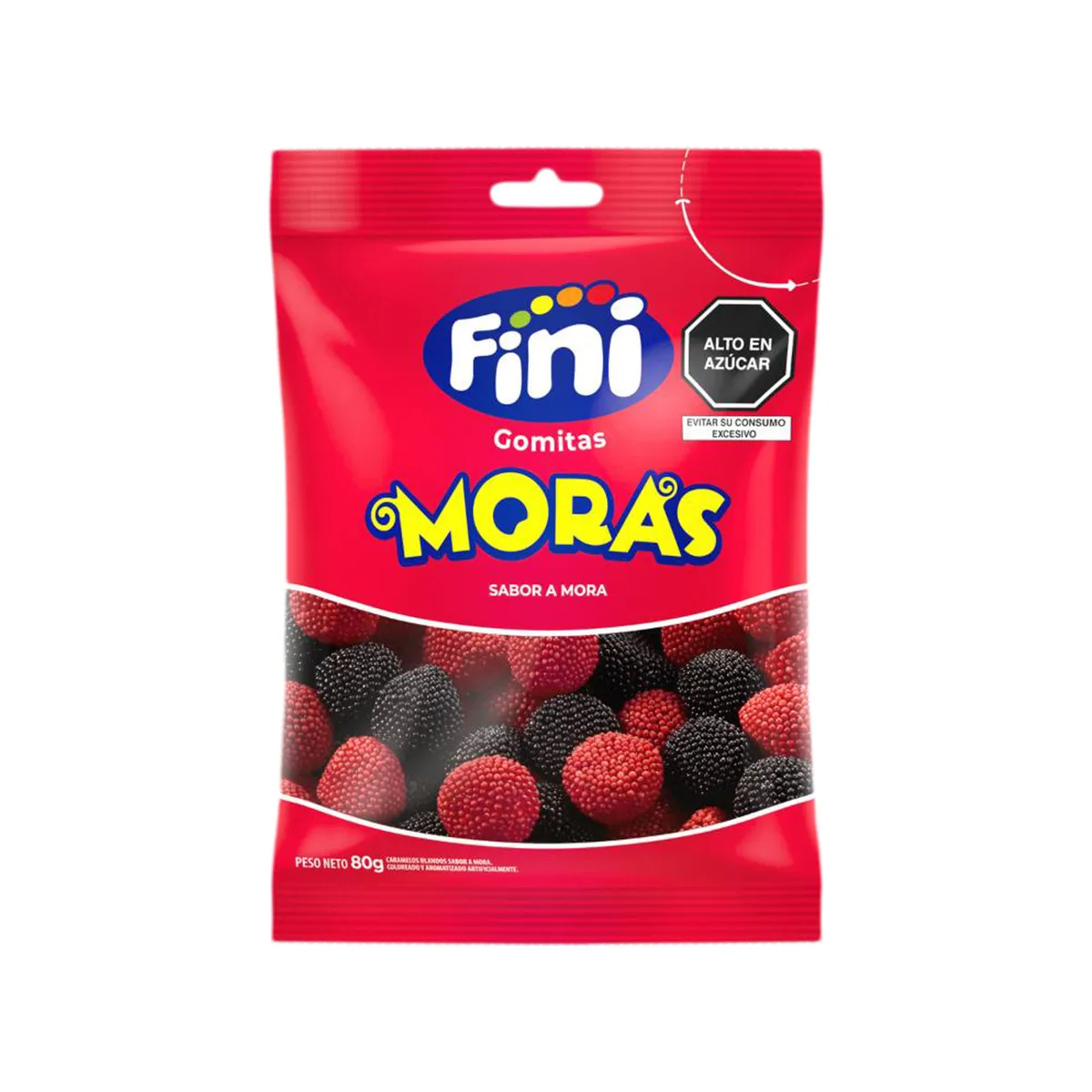 FINI - Goma Moras Fini Empaque 80 g