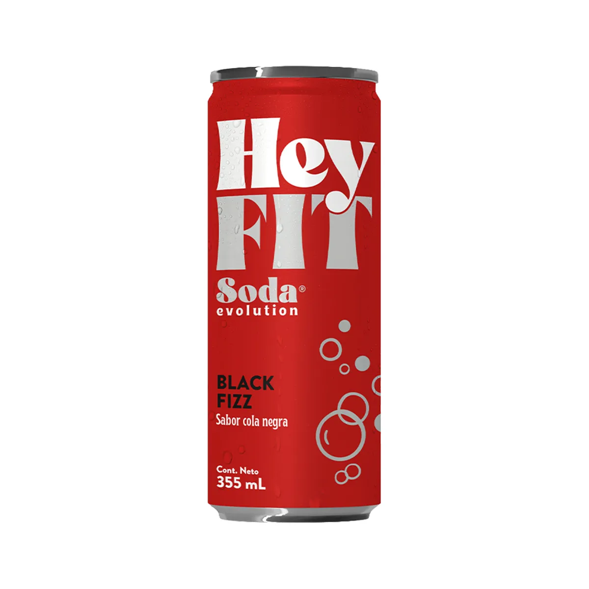 HEY FIT - Bebida Hey Fit Cola Lata 355 mL