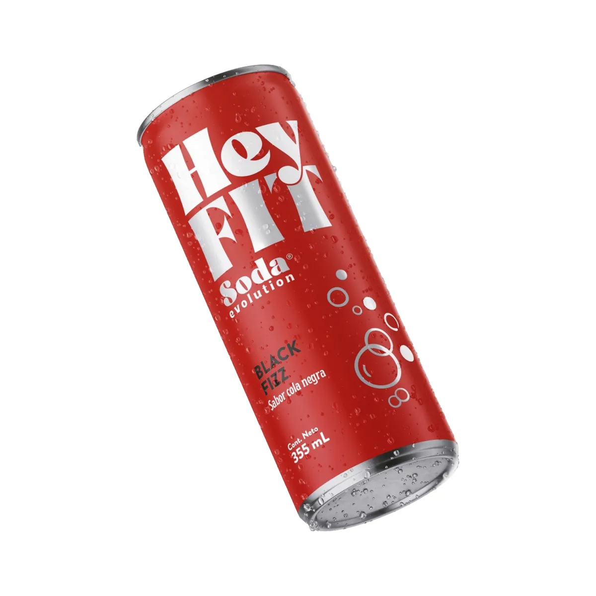 HEY FIT - Bebida Hey Fit Cola Lata 355 mL