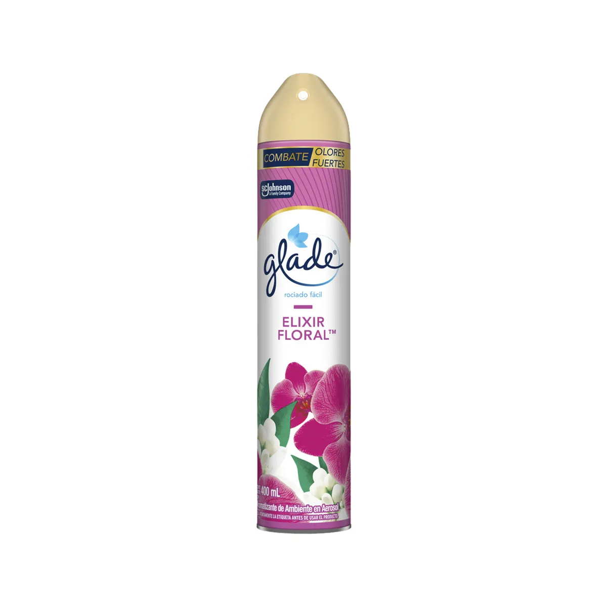GLADE - Ambientador Aerosol Glade Elixir Floral Envase 400 mL