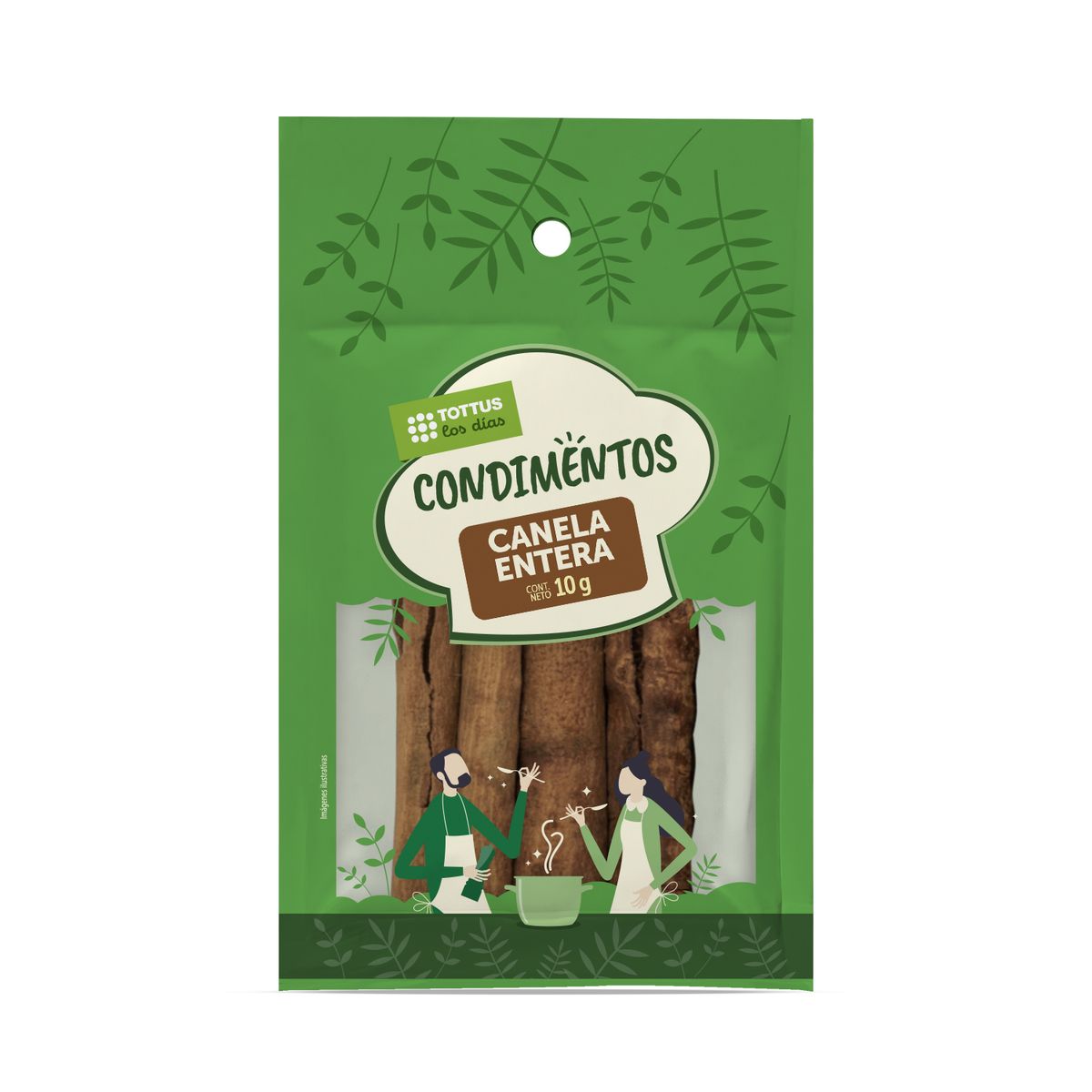 TOTTUS - Canela Entera Tottus Bolsa 10 g