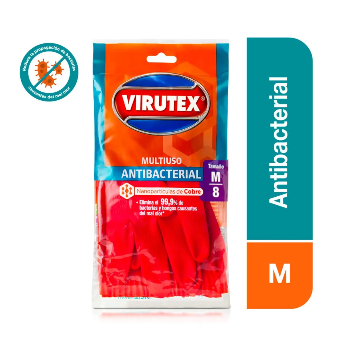 VIRUTEX - Guante Virutex Cobre Talla M