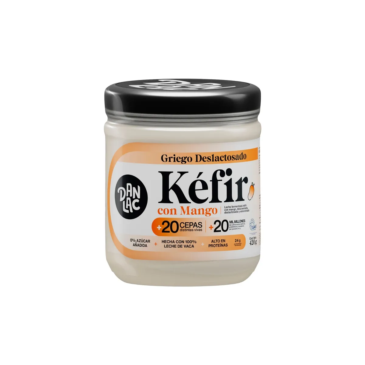DANLAC - Kéfir Griego Danlac Mango Pote 420 g