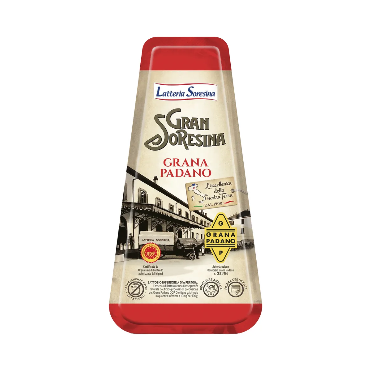 LATTERIA SORESINA - Queso Grana Padano Latteria Soresina Empaque 125 g